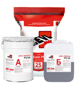 Полиуретанцементное покрытие LEVL PoliCem PU 014