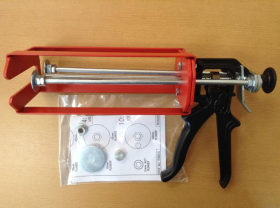 Пистолет для двухкомпонентного картриджа 400 мл (200+200) мл