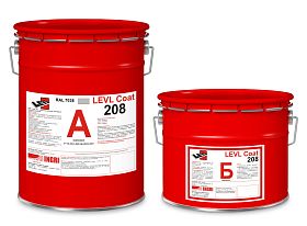 Двухкомпонентный эпоксидный окрасочный состав LEVL Coat 208